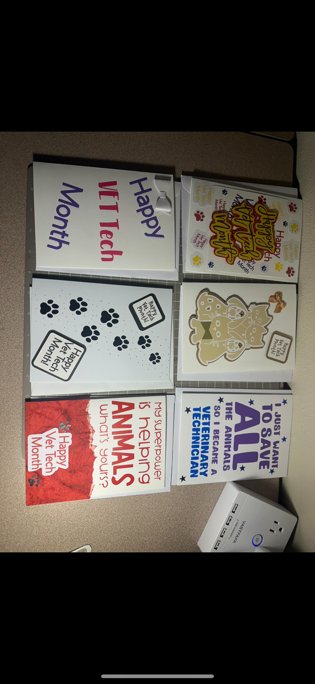 One of a kind-customer requested cards (click photo)