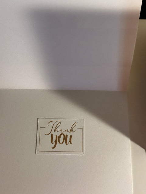 Thank you card