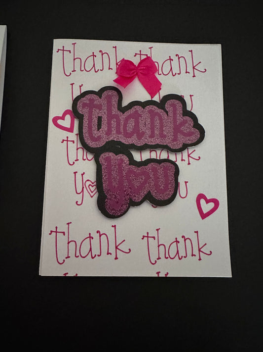 Thank you card