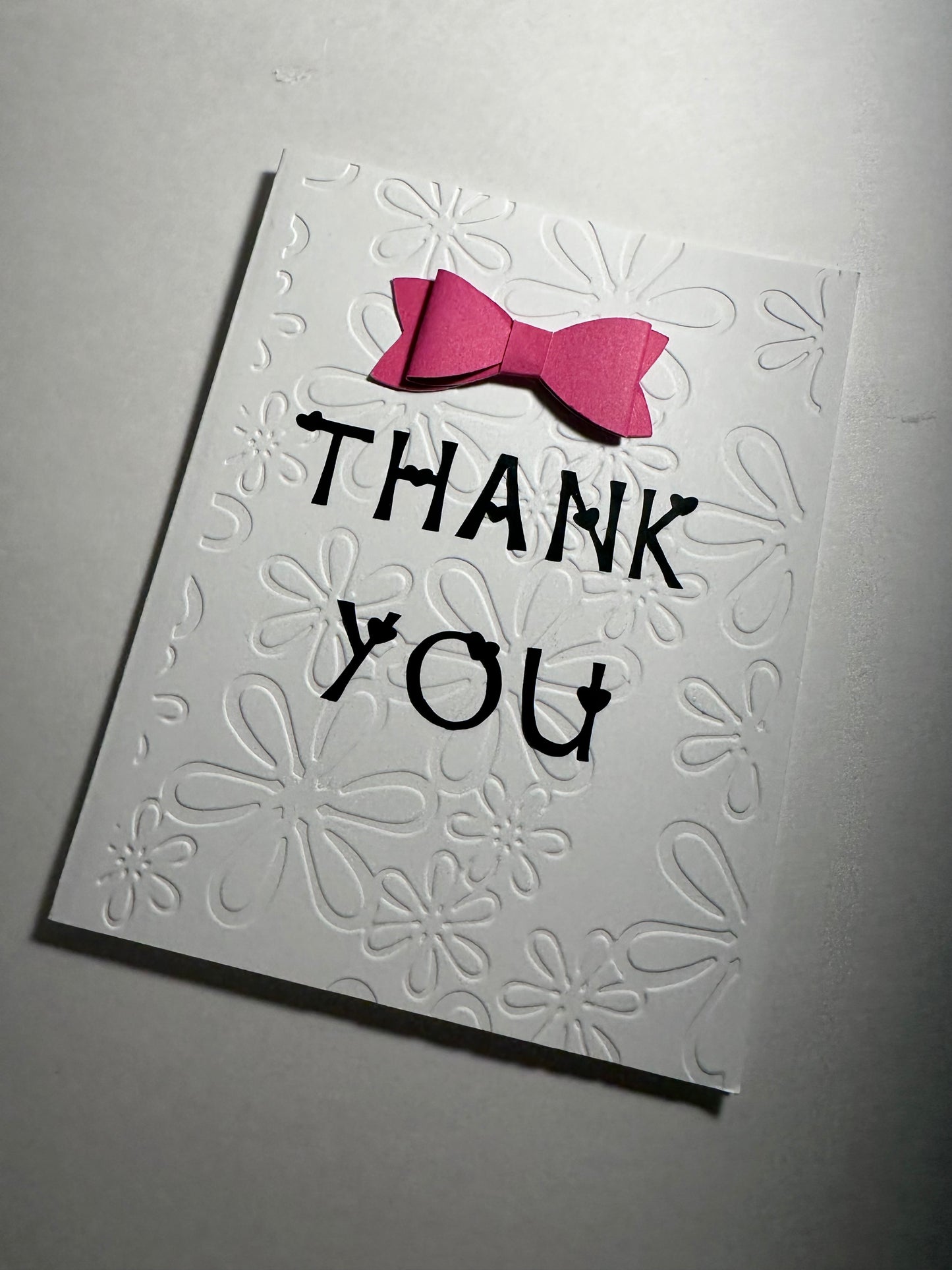 Thank you card